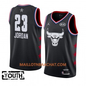 Maillot NBA Chicago Bulls Michael Jordan 23 2019 All-Star Jordan Brand Noir Swingman - Enfant